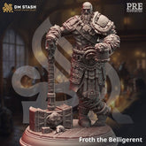 Froth The Belligerent 3D-printed model